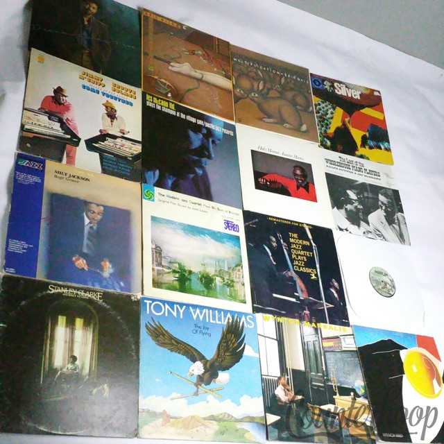 16LP Lot Collection Tony Williams,Modern Jazz Quartet,Milt Jackson,Eric Gale,Les — main photograph