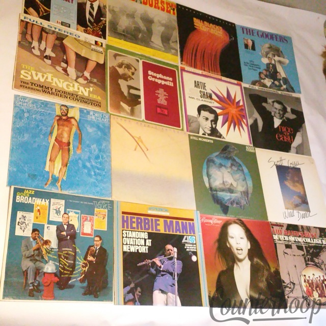16LP Collection Scott Cossu,Herbie Mann,Yvonne, Elliman,Dorsey,Goofers,Sinatra — main photograph