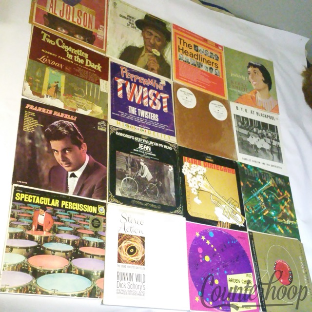 16LP Collection BYU,Headliners,Twisters,Al Jolson,Keely Smith,Two Cigarettes In+ — main photograph