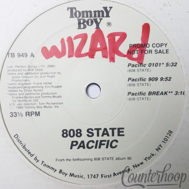 808 State-Pacific 1990 Tommy Boy-TB949 Frankie Bones+Tommy Musto,Justin Strauss — main photograph