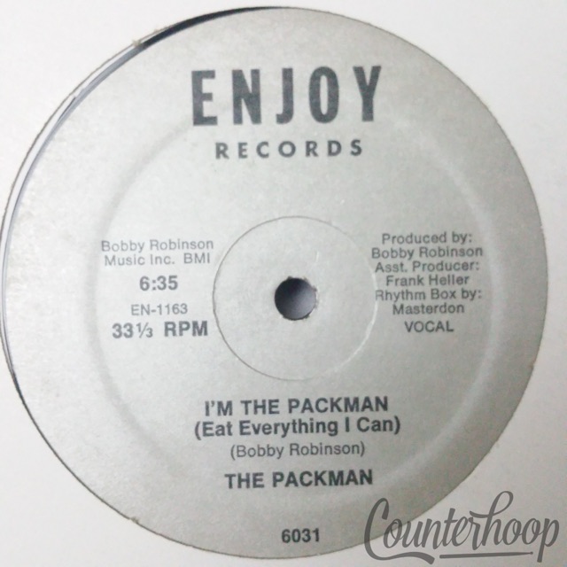 The Packman-I'm The Packman (Eat Everything I Can) VG++1982 Enjoy/Bobby Robinson — main photograph