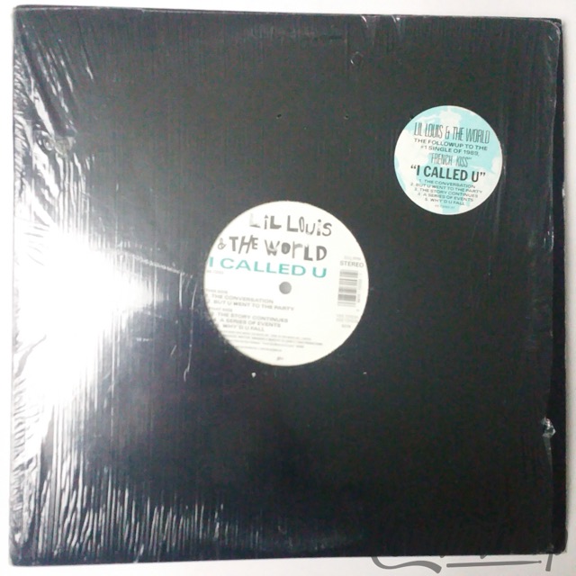 Lil Louis & The World – I Called U 1990 Epic-49-73153 Deep House Single 12" NM — main photograph