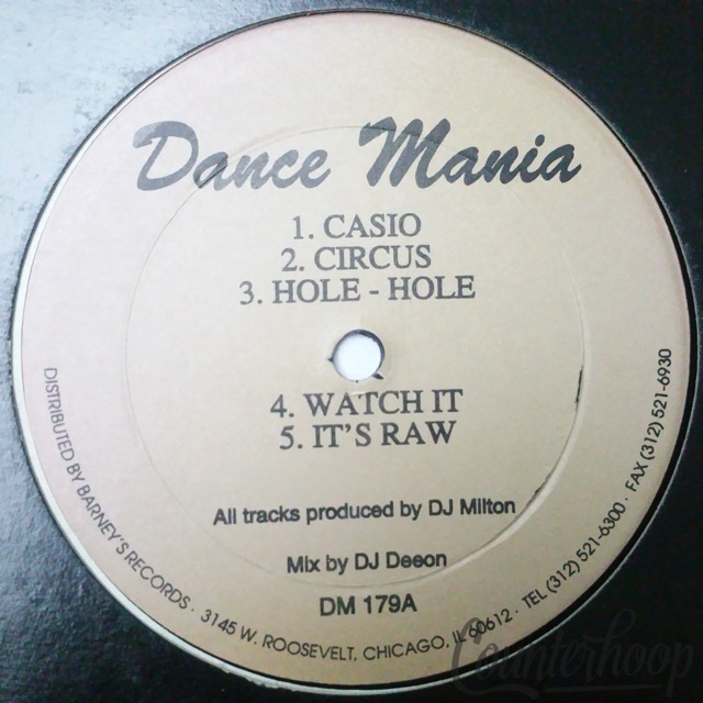 DJ Milton – Jack Traxx 1996 Dance Mania – DM 179 DJ Deeon House, Techno, Ghetto — main photograph