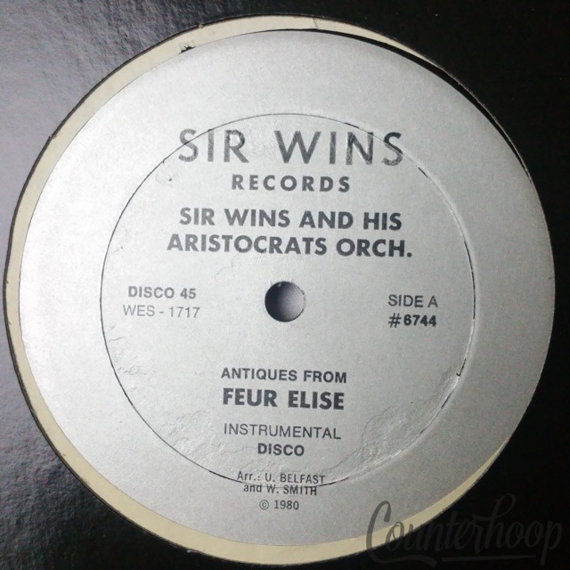 Sir Wins And His Aristocrats Orch. – Antiques From Feur Elise / Aristocrats 1980 — main photograph