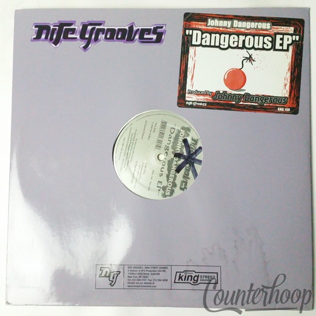 Johnny Dangerous – Dangerous EP 2001 Nite Grooves – KNG 149 Deep House EXC/VG++ — main photograph
