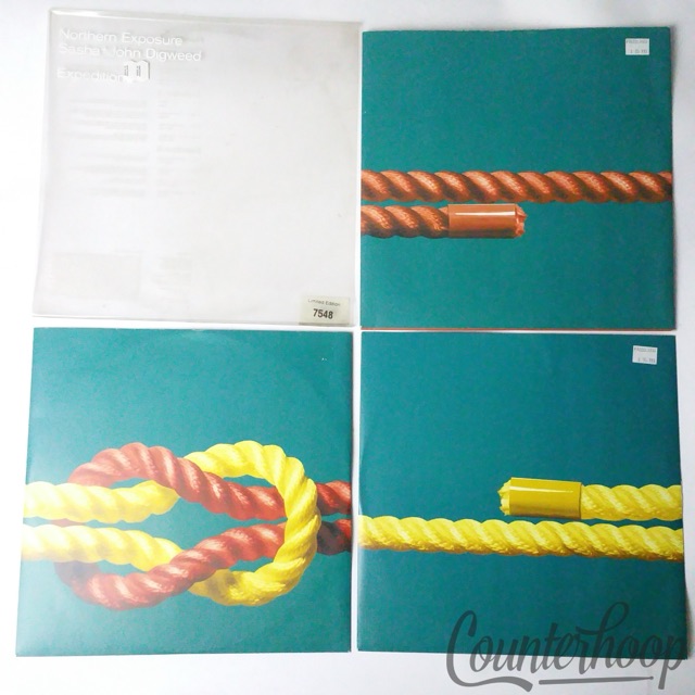 Sasha&Digweed-Northern Exposure - Expeditions 1999 UK 3LP INCredible INC4LP VG+ — main photograph
