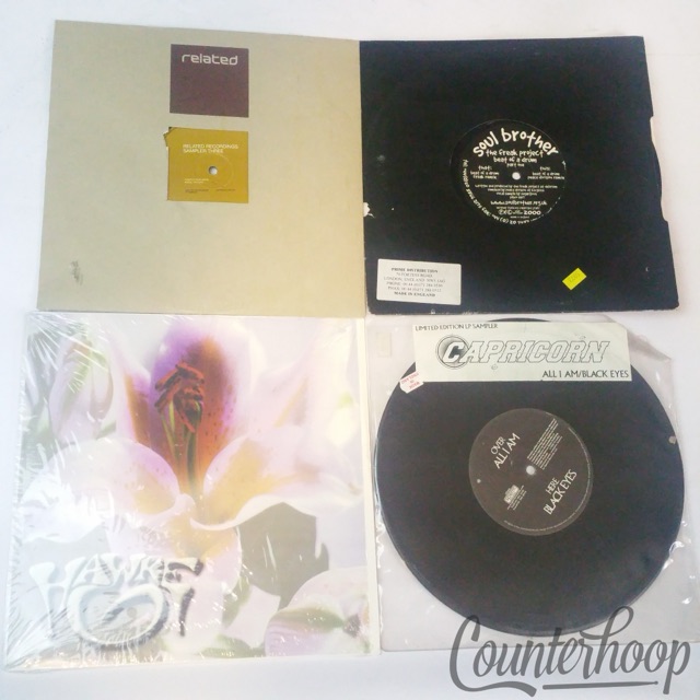 4x10" House Records Lot 90s UK Related Recordings,Freak Project,Capricorn+Hawke — main photograph
