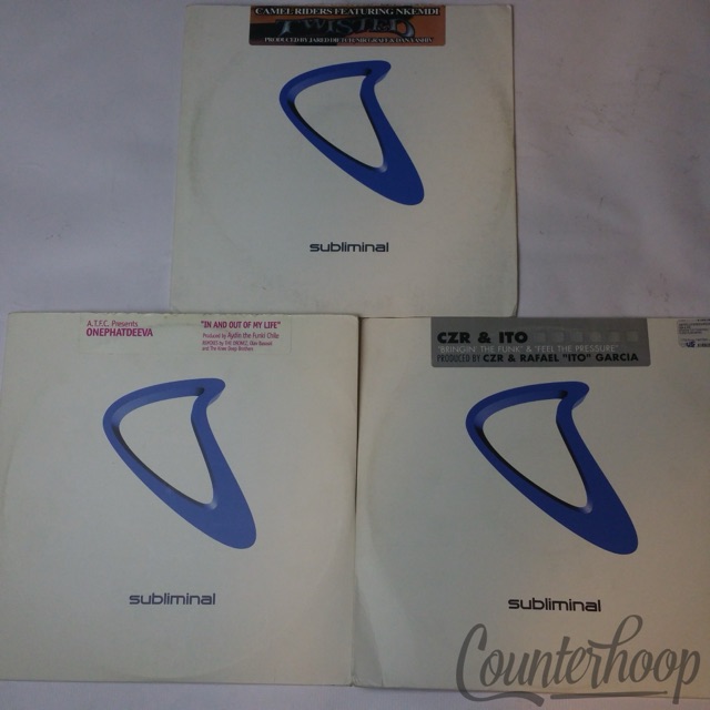 Subliminal 3x12" Sub31+63+110: ATFC OnePhatDeeva/CZR&ITO/Camel Riders Double 12s — main photograph
