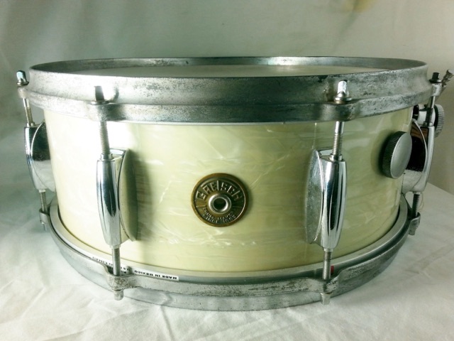 Gretsch 14x5" WMP Snare Drum 3Ply Maple Vintage 50s Broadkaster RB Renown Cast* — main photograph