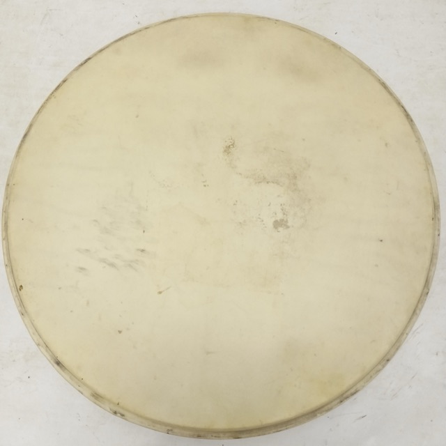 Gretsch 20"Broadkaster Calf Skin Bass Drum Head Professional Quality Vintage 50s — main photograph