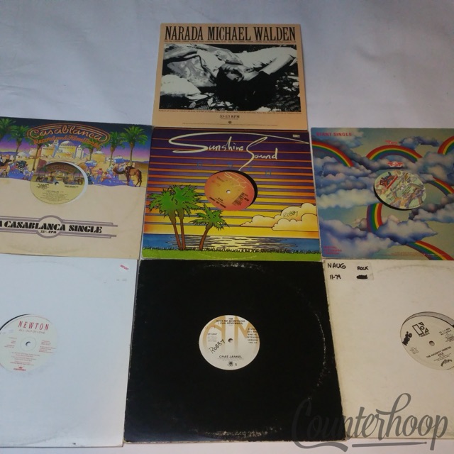 7x12"Funk/Soul Singles Newton/Joey Travolta/Chas Jankel/Charo/Narada/Jimmy Horne — main photograph