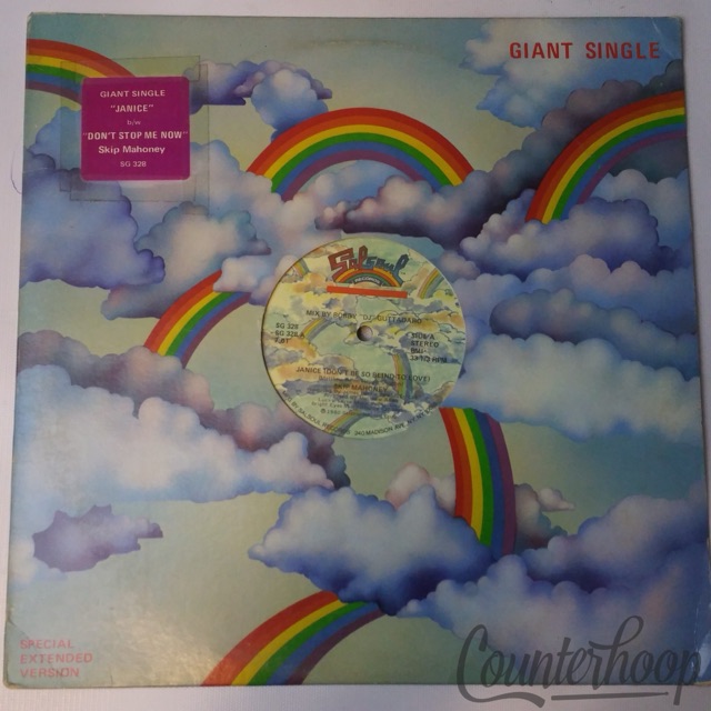Skip Mahoney – Janice (Don't Be So Blind To Love) 1980 Salsoul Records – SG 328 — main photograph
