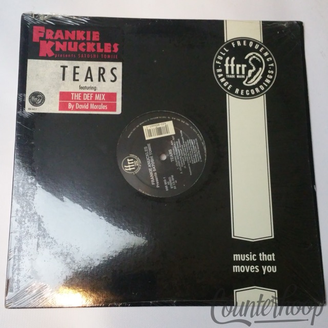 Frankie Knuckles Presents Satoshi Tomiie-Tears 1989 FFRR8866651 David Morales NM — main photograph