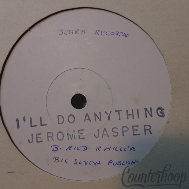 Jerome Jasper– I'll Do Anything UK 12"45RPM Stamped Not On Label-NYC1 Disco VG++ — main photograph