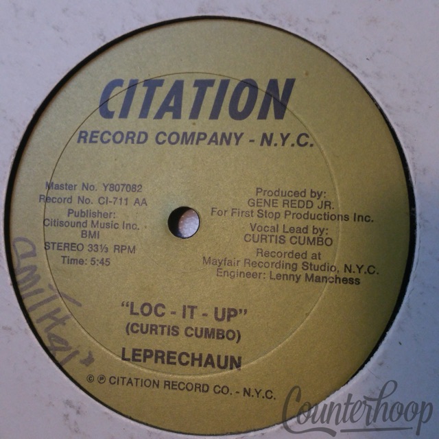 Leprechaun – Party Freaks / Loc-It-Up 1981 Citation Record Company-N.Y.C.-CI711 — main photograph