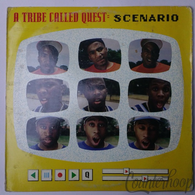 A Tribe Called Quest - Scenario 1992 Jive – 01241-42056-1 12" LONS VG+ — main photograph