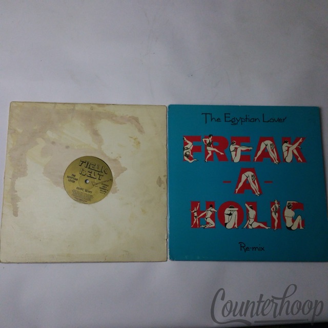 The Egyptian Lover-Egypt, Egypt 1984 12"Beat+Freak-A-Holic (Re-mix) 1987 VG-/EXC — main photograph