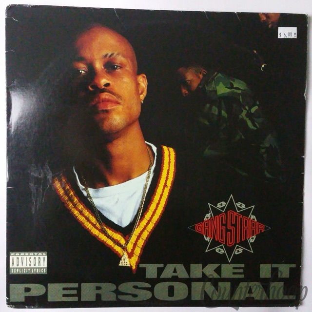 Gang Starr – Take It Personal/DWYCK 1992 Chrysalis – V 23830 DJ Premier/Guru VG+ — main photograph