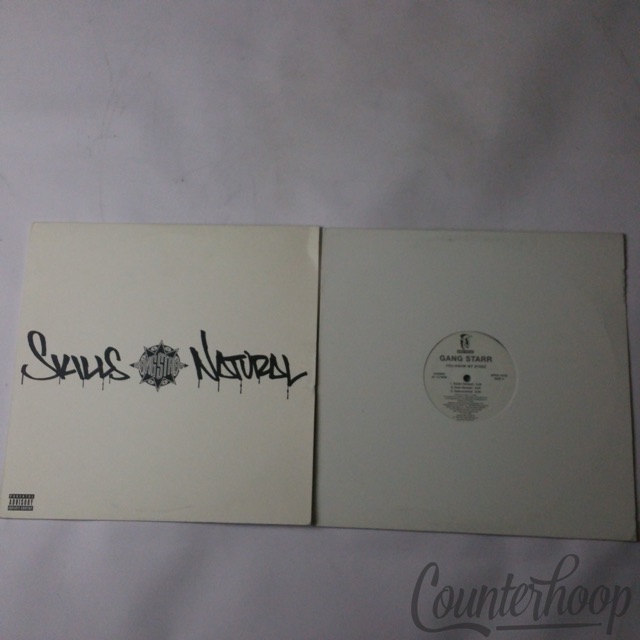 Gang Starr – Skills / Natural 2002+You Know My Steez 1997 Promo DJ Premier/Guru — main photograph