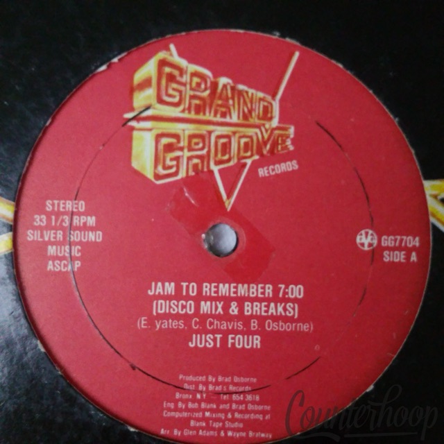 Just Four/Grand Groove Bunch - Jam To Remember1982 Grand Groove Records-GG7704 — main photograph