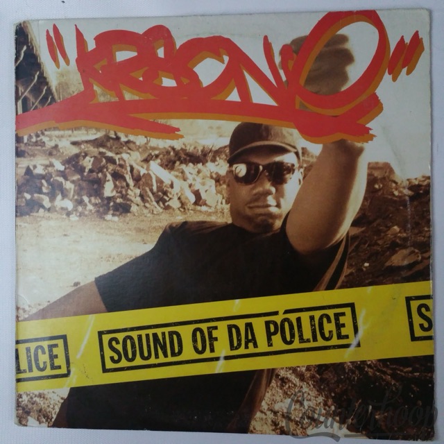 KRS-One – Sound Of Da Police 1993 Jive – 01241-42191-1 Showbiz/Kenny Parker VG++ — main photograph