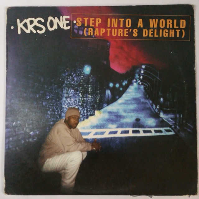 KRS ONE – Step Into A World (Rapture's Delight) 1997 Jive – 01241-42442-1 EXC — main photograph