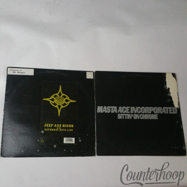 Masta Ace Incorporated – Jeep Ass Niguh / Saturday Nite Live+Sittin' On Chrome — main photograph