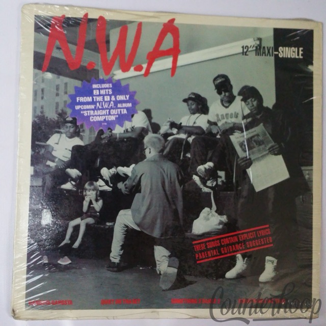 N.W.A.-Gangsta Gangsta 1988 Ruthless Records-VL57105 Priority Dr.Dre,Eazy E/Cube — main photograph