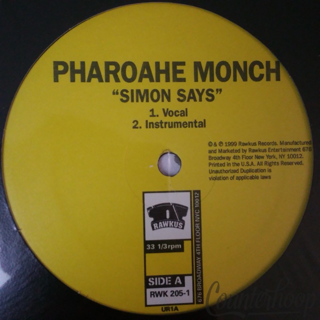 Pharoahe Monch– Simon Says / Behind Closed Doors 2007 Rawkus-RWK 205 NM — main photograph