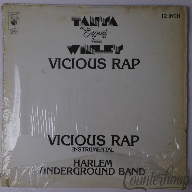 Tanya"Sweet Tee"Winley/Harlem Underground Band-Vicious Rap 12"Paul Records Ninny — main photograph