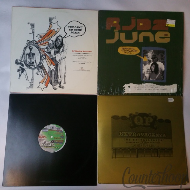 4x12"DJ Shadow-Selections/RJD2+Copywrite/Souls Of Mischief,El-P,Latyrx,Bay Area+ — main photograph