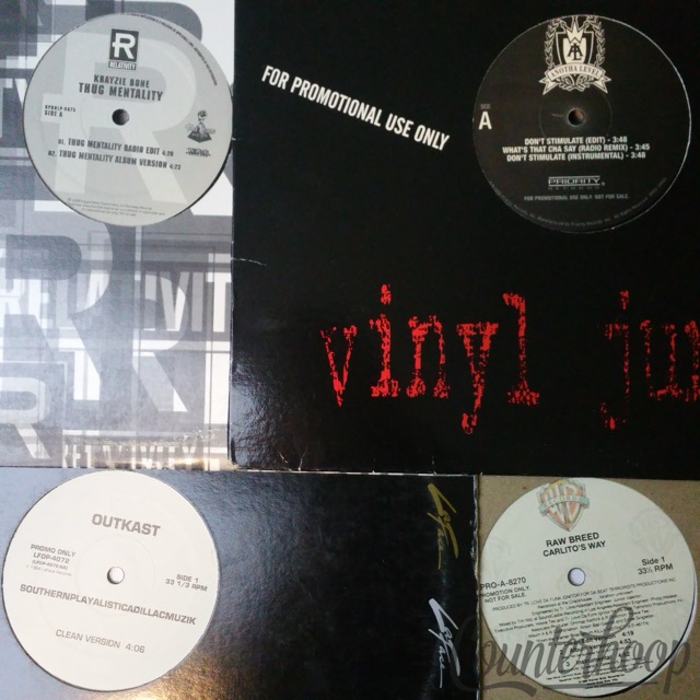 4x12"Krayzie Bone-Thug Mentality/Anotha Level/Outkast-So/Raw Breed-Carlito's Way — main photograph