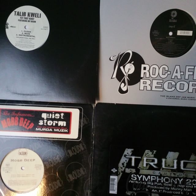 4x12"Talib Kweli-MF Doom/Jay-Z 99 Problems/Mobb Deep-Quiet Storm/Big Pun,Kool G+ — main photograph