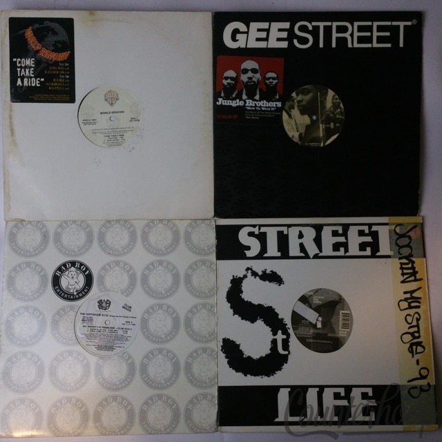 4x12"World Renown/Jungle Brothers/Notorious BIG-Mo Money/Crack Mack-Jockin Style — main photograph