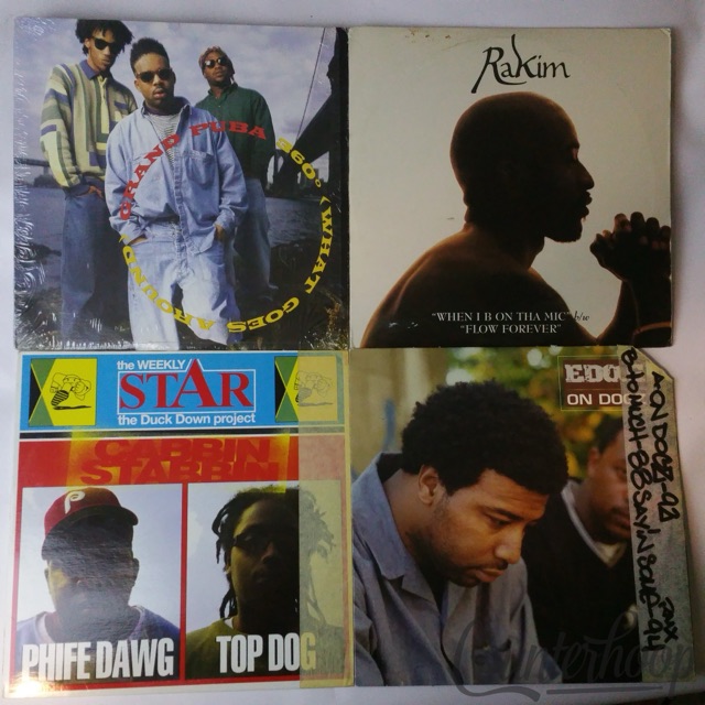 4x12"Grand Puba-360/Rakim-When I B On Tha Mic/Phife Dawg,Top Dog/Edo.G-On Dogz — main photograph