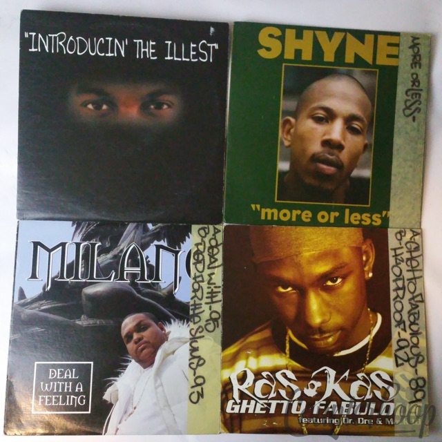 4x12"Introducin'The Illest/Shyne-More Or Less/Milano-Rep/Ras Kass+Dr.Dre+Mack 10 — main photograph