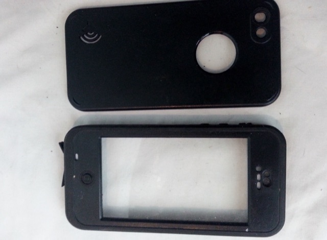 SF Matte Black - Apple iPhone 5+5C,SE Slim Ringke SF Hard Case ATT Verizon — main photograph
