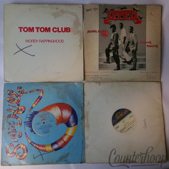 4x12"Tom Tom Club-Wordy Rappinghood/UTFO/Spoonie Gee-Monster Jam/Rich Little-Pre — main photograph