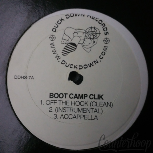 Boot Camp Clik-Off The Hook/OGC-Hard To The Core 1997 Duck Down-DDHS7 Promo VG++ — main photograph