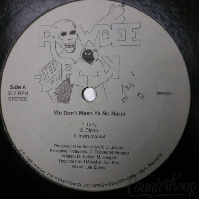 Rowdee Pak – We Don't Mean Ya No Harm / How Can I Ease the Pain 1996 Rowdee Pak — main photograph