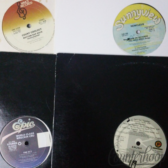 4x12"Count Coolout/Newcleus-Jam On Revenge/World Class Wreckin Cru-Fly/Krush-Let — main photograph