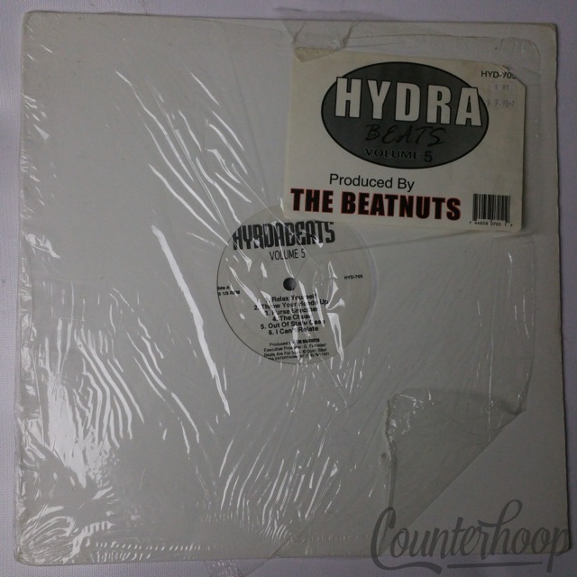The Beatnuts ‎– Hydra Beats Volume 5 1997 Instrumental LP Entertainment– HYD705 — main photograph