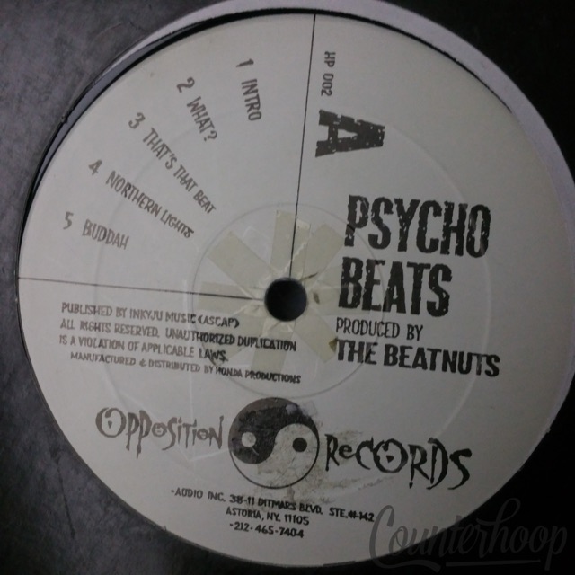 The Beatnuts – Psycho Beats 1997 Opposition Records-HP002 JuJu/Les Instrumentals — main photograph
