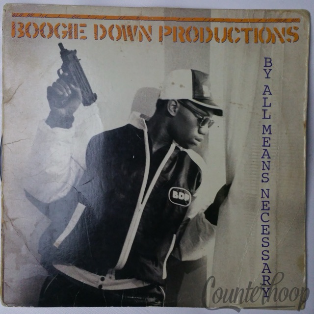 Boogie Down Productions – By All Means Necessary 1988 LP Jive – 1097-1-J KRS-One — main photograph