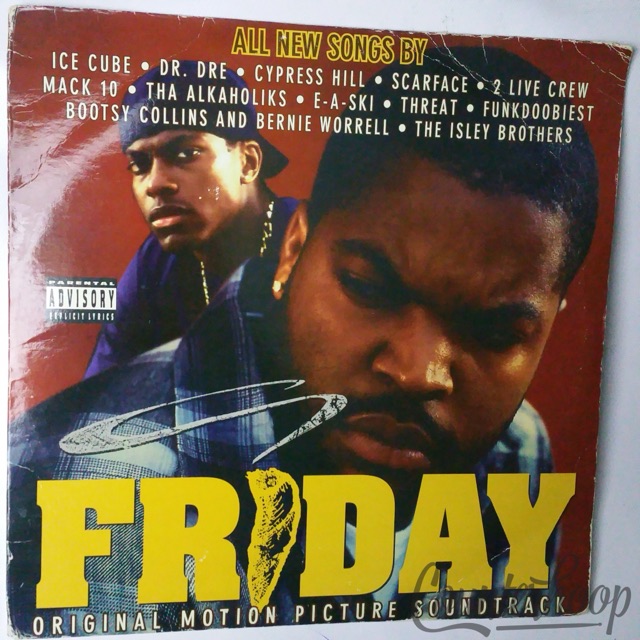 Friday-Original Motion Picture Soundtrack 1995 2LP Priority-Ice Cube/Dr.Dre/Mack — main photograph