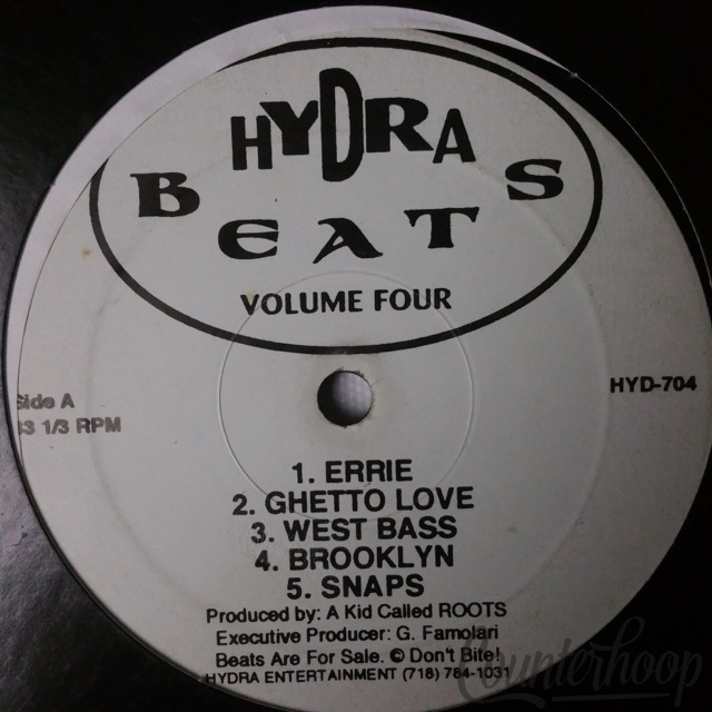 A Kid Called Roots – Hydra Beats Volume Four 1997 Instrumental HYD704 — main photograph
