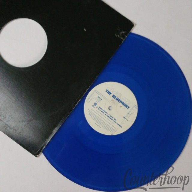 Jay-Z – The Blueprint LP2-Only 2001 Blue Limited Edition Roc-A-Fella Kanye West — main photograph