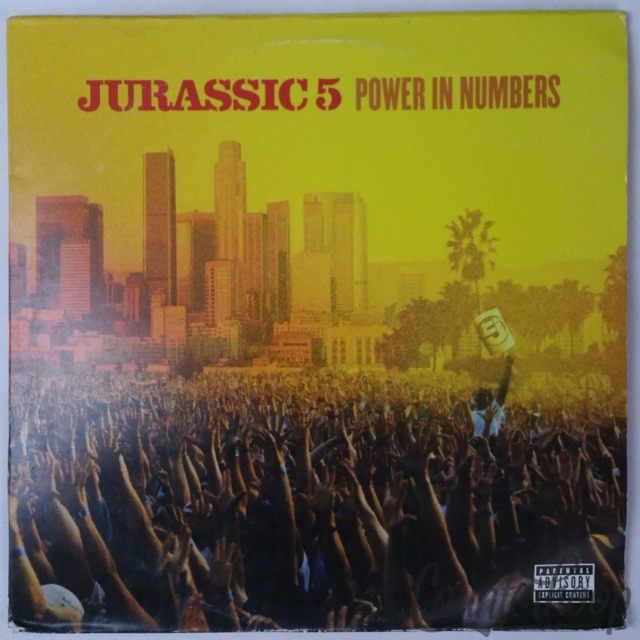 Jurassic 5-Power In Numbers 2002 2LP Interscope Juju/Big Daddy Kane/Public Enemy — main photograph