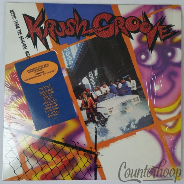 Various-Krush Groove (Music From The Original Motion Picture Soundtrack) WB VG++ — main photograph