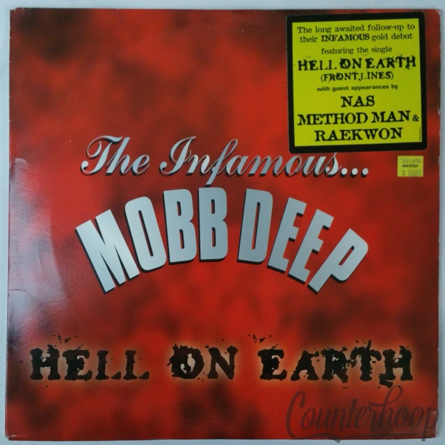 Mobb Deep-Hell On Earth 1996 2LP Loud/RCA Method Man/Raekwon/Nas(Prodigy/Hav EXC — main photograph